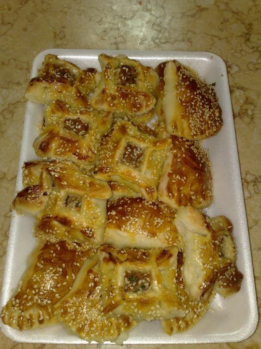 Famous small pastries at Turkey A.